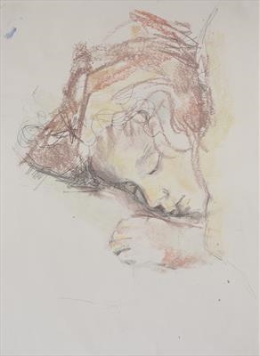 Holly sleeping 1991